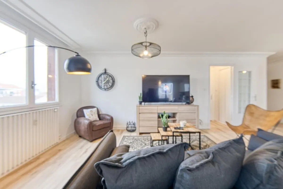 Appartement Magnificent Apartment, 4 Bedrooms, Fiber Wifi Grenoble France