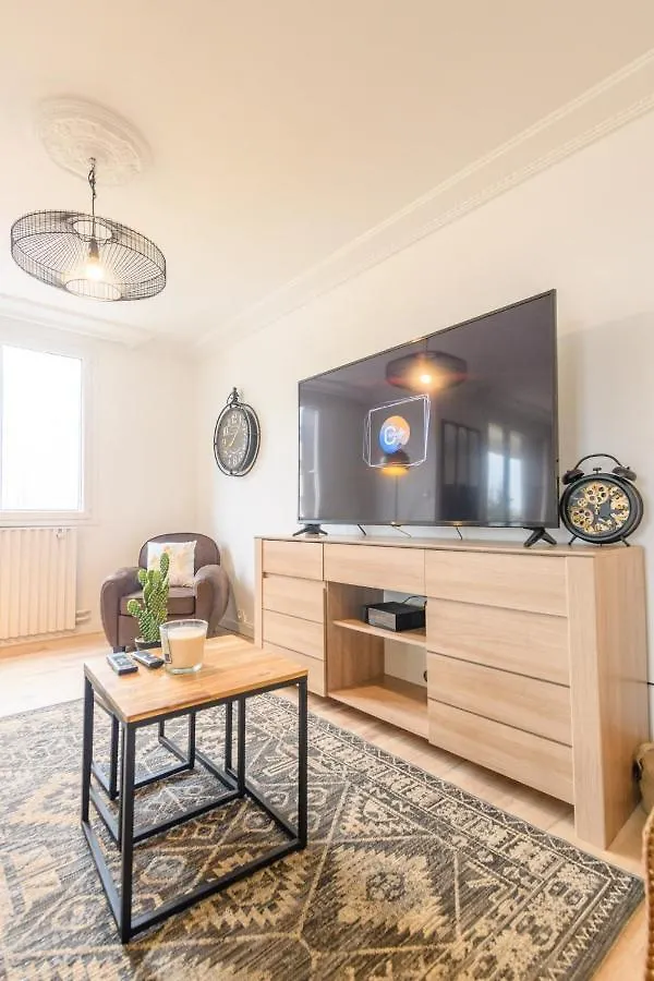 Magnificent Apartment, 4 Bedrooms, Fiber Wifi Grenoble Appartement